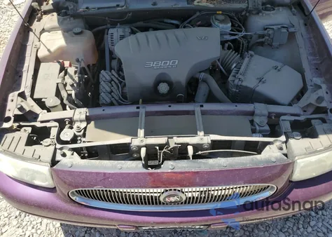 2002 Buick Lesabre Custom z USA, uszkodzony, nr VIN 1G4HP54K02U189084